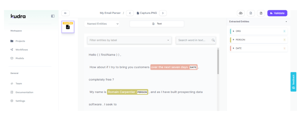 email parser