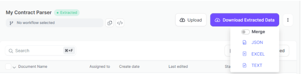 contract parser